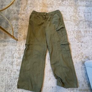 PacSun Forest Green Cargo Pants